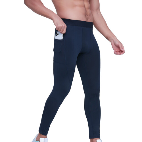 Men's Active Compression Pants - Workout Base Layer Tights Running Leggings