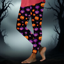 Women's Halloween Print Yoga Pants Soft Stretchy