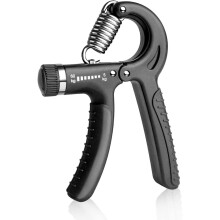 Adjustable Hand Grip Strengthener (11-132 Lbs), Forearm Exerciser for Rehab, Athletes, Climbers & Musicians
