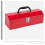 Metal Tool Case Essential Container Tools Storage Boxes Red 8