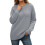 Damenpullover für Herbst und Winter: Rundhals-Langarmpullover, lässige Pullover-Oberteile 1