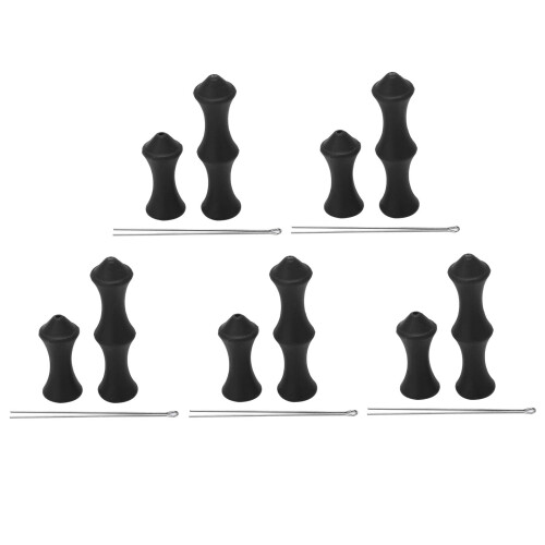 Soft Silicone Bowstring Tabs Guard with Mounting Pin for Outdoor Shooting 1