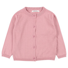 Little Kid Girl Fall Cardigan Casual Solid Long Sleeve Outwear, 5 Years