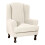 Wingback Chair Slipcover Stretch Fabric 1 Piece 1