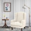 Wingback Chair Slipcover Stretch Fabric 1 Piece 3