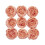 Konstgjorda persikapionblommor 7,5 cm (10-pack) 3