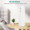 Motorized Blinds Drive Motor WiFi Control Smart Chain Roller App Control Shade Timer Schedule with Remote Control 7