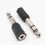 Audio Jack mikrofonadapter donglekabel sort 15 stk. 2