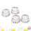 Rotary Knobs Transparent Acrylic Guitar Parts 4 Pcs 6
