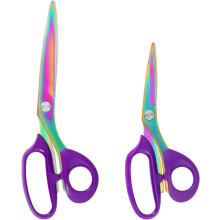 Asdirne Fabric Scissors, Dressmaking Scissors with Heavy Duty Titanium Plated Stainless Steel, Tailor Scissors for Cutting Fabrics and Leather,