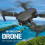 E88HD Drone με δυνατότητα επιστροφής με ένα κλικ, πτυσσόμενο τετρακόπτερο με κάμερα HD, 3