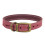 Ancol Ancol Timberwolf Leather Collar Raspberry 55-63cm Size 8 1