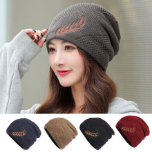 Slouchy Beanie for kvinner - Varm vinterlue med fôr for menn Myk, tykk og varm lue
