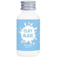50ml Air Dry Clay Glaze?Air Dry Clay Varnish for Airdry Clay?Clay Varnish for Air Drying Clay Can Used to Prevent Clay Cracking, Scratches, and