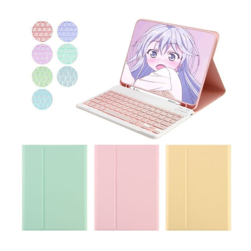 Backlit Keyboard Case & Wireless Mouse for iPad 9.7 1