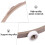 Rotating Ring Roller 2pcs Oven Support Ring Microwave Turntable Plate Roller Oven Support Wheel Ring 6