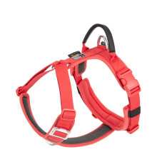 SMALL COMBINATION Dog Harness,No-pull Dog Harness,Adjustable Vest with Durable Handle,Small and medium-sized dog,Outdoor Training Walking(Red, S)