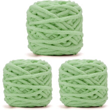 3 klbká/8 klbienkov priadze na pletenie, každé klbko 100 g/3,5 oz - ženilková priadza, 6 super objemných - hrubá priadza na pletenie,