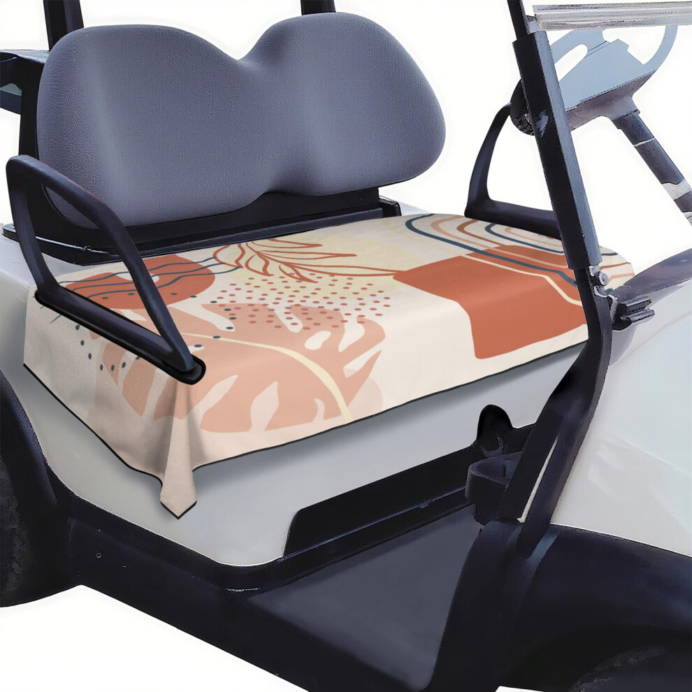 Microfiber Towel For Golf Cart Seat 51" X 31", Universal Cover For Ezgo Rxv Txt, Club Car Onward, Yamaha Drive, And Icon Models 9329345973086