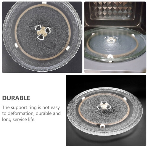 Rotating Ring Roller 2pcs Oven Support Ring Microwave Turntable Plate Roller Oven Support Wheel Ring 1