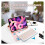 Backlit Keyboard Case with Mouse compatible with iPad 9.7 Inch - Ultimate Productivity Bundle 7