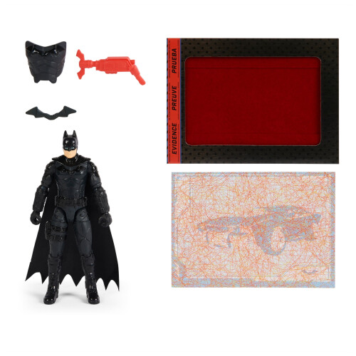 Batman 10 cm actionfigur med 3 tilbehør 2