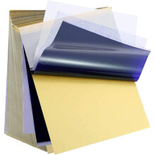 Unihuby 50pcs Tattoo Transfer Paper A4 Tattoo Stencil Paper TracingPaper 4 Layer TattooPaper Stencil