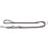 Hunter HUNTER Nylon Training Lead Rope, 10/200, Small, Grey 1