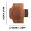 Leather Magnetic Pen Holder Bookmark 5