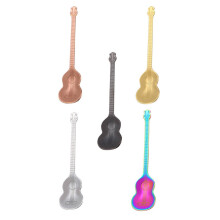 Gitarrenförmige Edelstahllöffel, 5er-Set