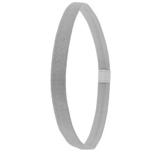 Men's Grey Polyester Sweatband Headband, Moisture-Wicking, Quick Dry, Comfortable Fitness Accessory, Size 1.0