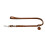 Hunter HUNTER Training leash Solid Education, 13/200 Soft genuine cow leather, cognac 1
