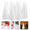10Pcs Styro Cones for Crafts White Foam Cone for DIY Projects 1
