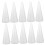 10Pcs Styro Cones for Crafts White Foam Cone for DIY Projects 6