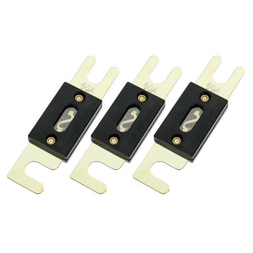 80Amp32VDC ANL-säkring för billjud- och videosystem (3-pack)
