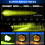 Refletor LED de trabalho 75W 15000LM 3 polegadas IP67 à prova d'água 4