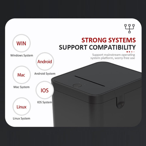 Θερμικός εκτυπωτής αποδείξεων USB/Bluetooth 58 χιλιοστών συμβατός με σημεία πώλησης 2