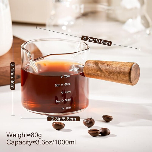 Espressokoppar med handtag 95 ml 2 st 1