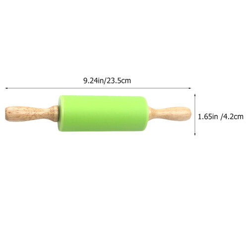 Σετ 2 πλαστών ζύμης και πίτσας 23,5x4,2cm, κατάλληλοι για παιδιά, για ψήσιμο και 1