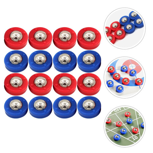 Mini shuffleboard-rulleballer 24 stk 1