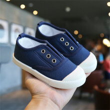 Winterse rubberen workoutsneakers voor peuters, jongens, blauw, actieve schoolschoenen, canvas schoenen voor kinderen, ademend, voor binnen, jongens