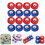 Mini shuffleboard-rulleballer 24 stk 5