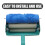 Homoyoyo 1Pack Patterned Paint Roller Decorative Blue for Interior Design and Diy Projects 3