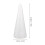 10Pcs Styro Cones for Crafts White Foam Cone for DIY Projects 2