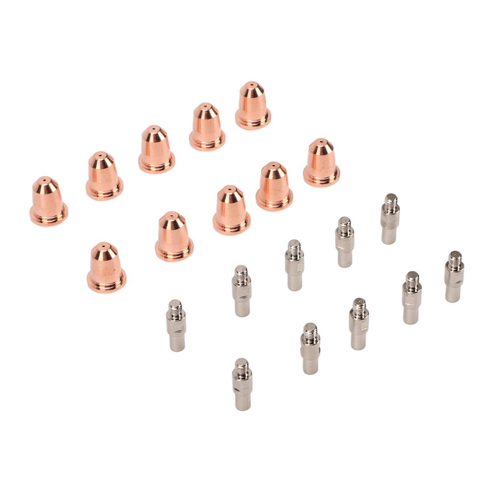 High Hardness Brass 20Pcs Plasma Tips 0.03In Nozzles For Trafimet S45 Cutter 9401384135677