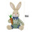 Easter Bunny Soft Doll Ornament Pastel 1 piece 2