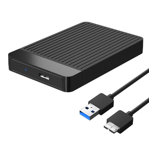 Θήκη σκληρού δίσκου 2,5" USB3.0 τύπου C Sata III για SSD και HDD 2,5 ιντσών, εξωτερική θήκη για