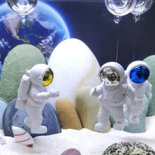 Kelluvat astronauttiakvaariokoristeet, yhteensopivat akvaarioiden ja kodinsisustuksen kanssa