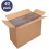 Conjunto de 40 caixas de papelão ondulado branco para envio, 10x7x5 polegadas (25,4x17,8x12,7 cm). Ideal para embalagens comerciais. 7