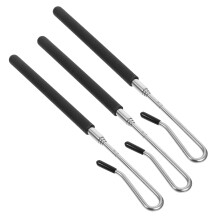 3 metalen poppenstangen met verstelbare handvatten voor verbeterde poppenprestaties